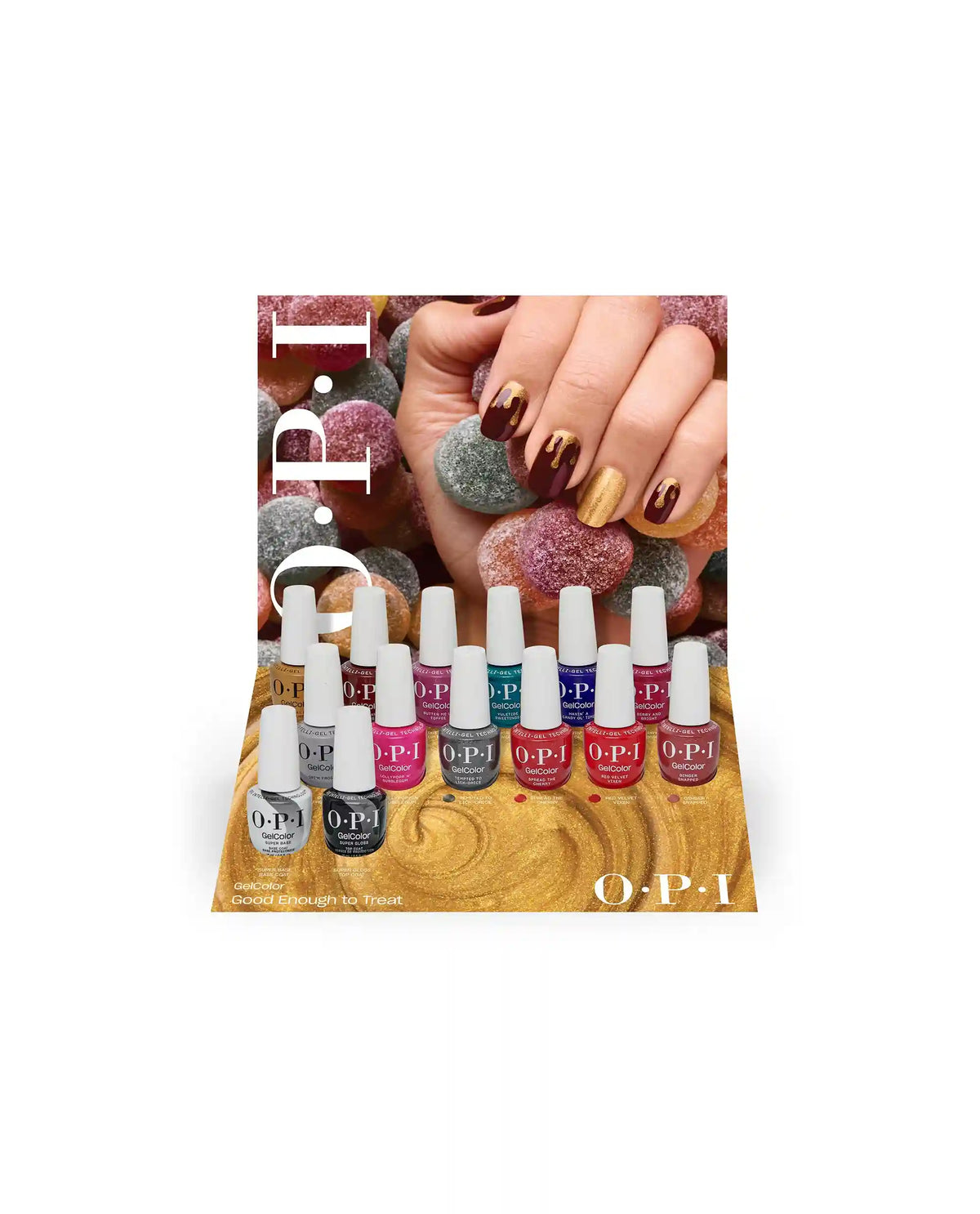 Holiday '25 GelColor 14PC VAC Tray Display