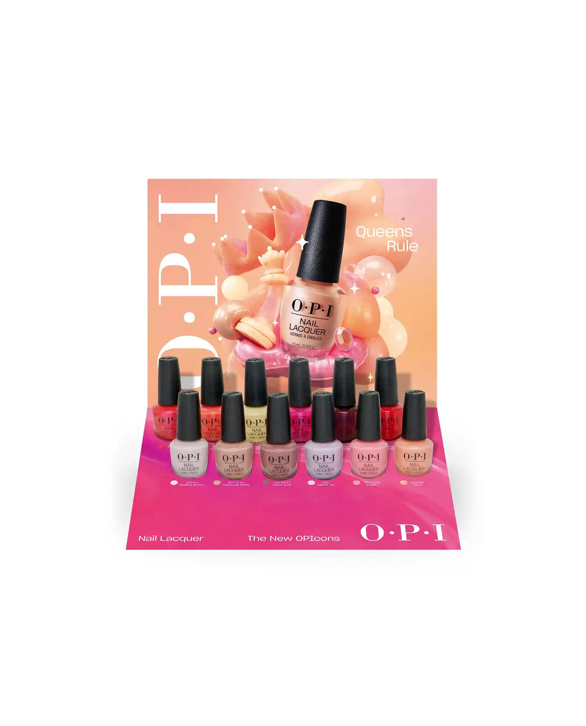 Spring '26 Nail Lacquer 12PC Vac Tray Display